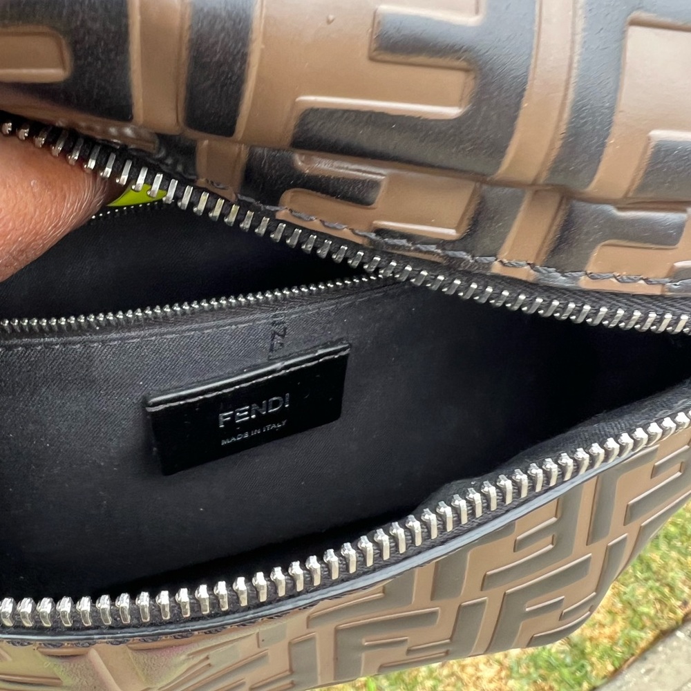 Fendi Belt Bag - Brown nappa leather belt bag - Picture 3 of 10